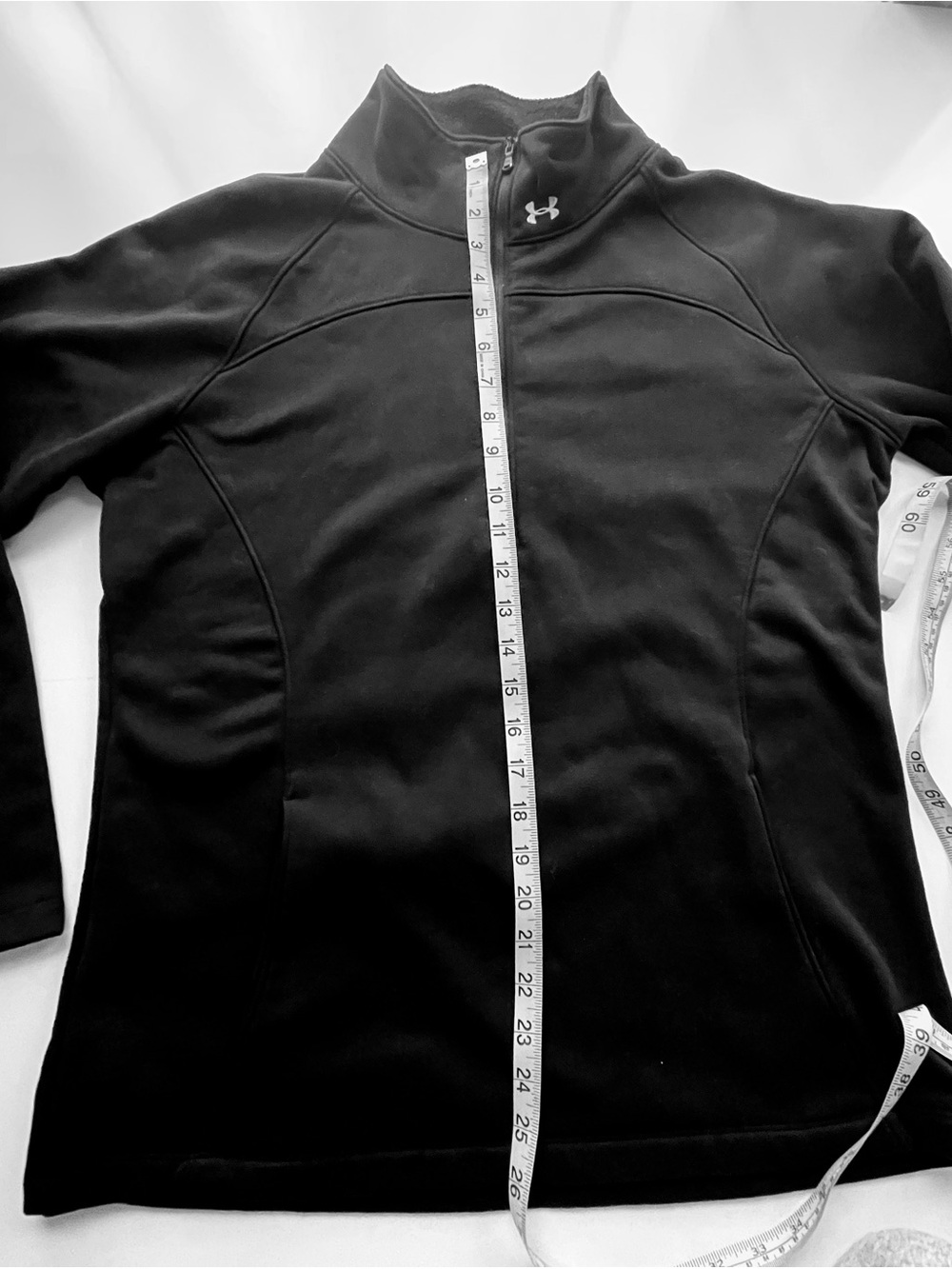 Under armour Black Hoodie with Front Pocket women Size L
